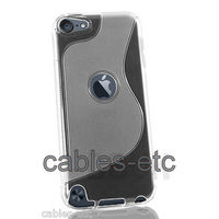 New Clear S Line TPU Soft Silicon Gel Back Case Cover 4 Apple iPod Touch 5 5G