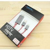 MHL Micro USB To HDMI Cable TV Out Adaptor For HTC ONE X S Sensation Evo 4G 3D