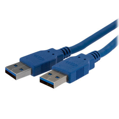 Ultra Fast USB 3.0 Cable 1.8mtr Type A Male to Type A Male 4.8Gbps