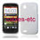 New S Line TPU Soft Silicon Gel Back Case Cover For HTC Desire V T328w - White