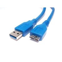 Ultra Fast USB 3.0 Type A Male AM to Micro B Male BM Cable 2m