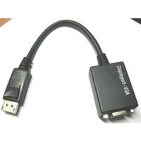 New DisplayPort Display Port DP To VGA Cable Adapter For DELL, HP, ATI, AMD