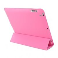 High Grade Polyurethane Full Smart Case Cover Stand For Apple iPad 4 3 2 - Pink