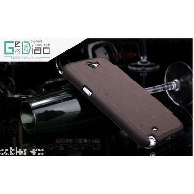 Nillkin Retro Leather Flip Diary Cover Case For Samsung Galaxy Note 2 - Brown