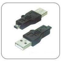 USB Adapter Type A Male to Mini-USB 4-pin Male