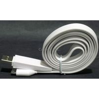 Flat USB Data Charging Cable For Apple iPhone 4S 4 iPad 3 iPod Touch Nano White