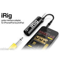 IK Multimedia Guitar Interface iRig Adapter For Apple iPad iPhone 5 iPod Touch