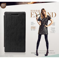 KLD Italian Leather Flip Diary Cover Case For Sony Xperia S SL Lt26i - Black