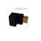 Gold Plated Right Angled 90 degrees L Shaped HDMI Female to HDMI Male Adapter