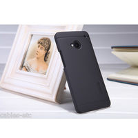 Nillkin Super Frosted Shield Matte Hard Back Cover Case For HTC ONE M7 - Black