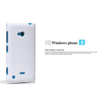 Nillkin Super Frosted Matte Hard Back Cover Case For Nokia Lumia 720 - White