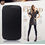 KLD Italian Leather Flip Diary Cover Case For Samsung Galaxy Grand i9082 - Black