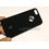 Frosted Matte Hard Back Case Cover With Apple Logo Cut Out For iPhone 5 - Black