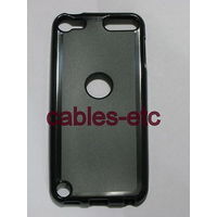 Soft Silicon TPU Jelly Gel Back Case Cover For Apple iPod Touch 5G 5 BLACK