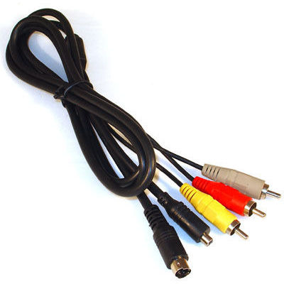 # HY029 Compatible VMC-15FS AV Cable for most Sony MiniDV DVD Handycam camcorder