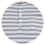 Jack & Jones Striped Henley Neck T-Shirt,  off white, m