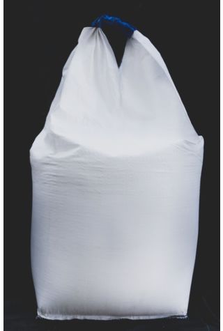 1 & 2 Loop Bags, 91x91x100, 500 kg, 5: 1, Top: Spout, Bottom: Flat, With Liner