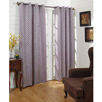 50'x84' Houndstot Single Door Curtain - @home Nilkamal,  purple