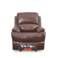 1 Seater Sofa With Rocker Recliner Baffin - @home Nilkamal,  chocolate