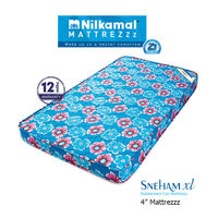 Nilkamal Sneham xl 4" Deluxe Coir Mattress, 75x60x4,  blue