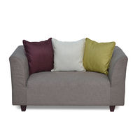 Lyla 2 Seater Sofa - @home Nilkamal,  grey