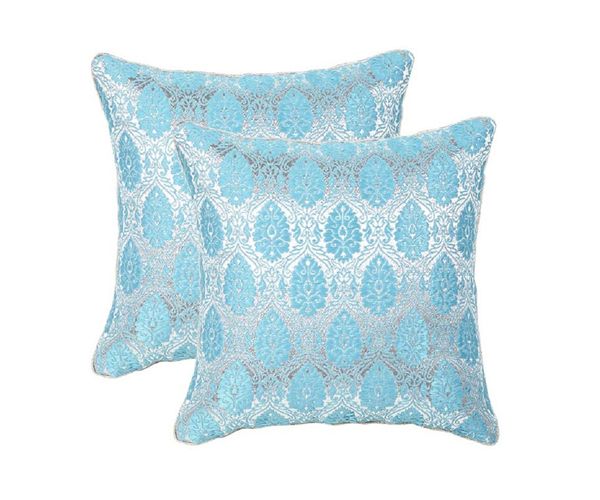 12 x12  Glory Set Of 2 Cushion Covers - @home Nilkamal,  blue