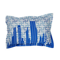 Pillow Cover - @home Nilkamal,  blue