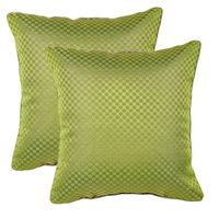 12'x12' Glory Set Of 2 Cushion Covers - @home Nilkamal,  green