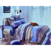 Arcade Sporty Bed sheet - @home Nilkamal,  blue