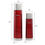 Bergner Flask Vaccum Set Of 2 - Red