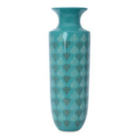 Enchanted Forest Large Vase - @hoome by Nilkamal, Sea Green