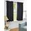 44 x60  Moushi Window Curtain - @home Nilkamal,  black