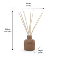 Lemon Grass 50 ml Reed Diffuser Stick with Pot - @home by Nilkamal