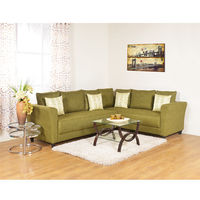 Captiva Corner Sofa - @home Nilkamal,  green