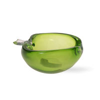 Green Art glass Bowl - @home Nilkamal