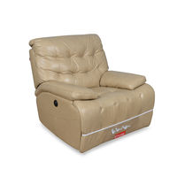 Ebony 1 Seater Sofa With Electric Recliner - @home Nilkamal,  ivory
