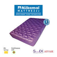 Nilkamal Mattress - Series EX Affair, 72x66x6,  purple