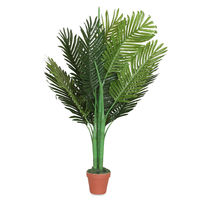 Palm Tree with Pot - @home by Nilkamal, Green