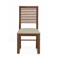 Dortmund Dining Chair With Cushion - @home By Nilkamal, Natural
