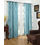 46 x84  Scrool Single Door Curtain - @home Nilkamal,  blue