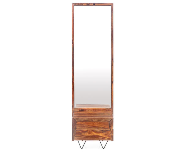 Axial Dresser With Miror - @home By Nilkamal, Natural