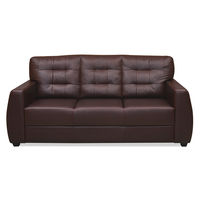 Cardin 3 Seater Sofa - @home Nilkamal,  maroon