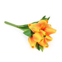 Tulip Flower Bunch Set of 3 - @home by Nilkamal, Yellow