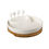 Fondue Snack Platter - @home Nilkamal, white