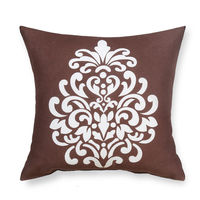 Baroque 40 x 40 cm Filled Cushion - @home by Nilkamal, Brown