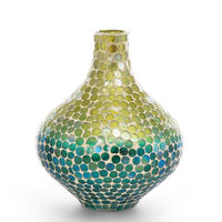 Enchanted Small Vase - @home by Nilkamal, Sea Green