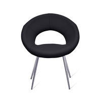 Micro Occasional Chair - @home Nilkamal,  black