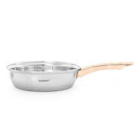 Bergner Fry Pan Grill with Gold Handle
