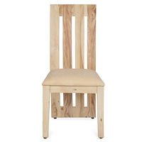 Delmonte Dining Chair With Cushion - @home by Nilkamal, White Natural