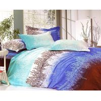 Double Bed sheet Camay Skylight - @home Nilkamal,  blue